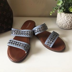 MERONA blue sandals
